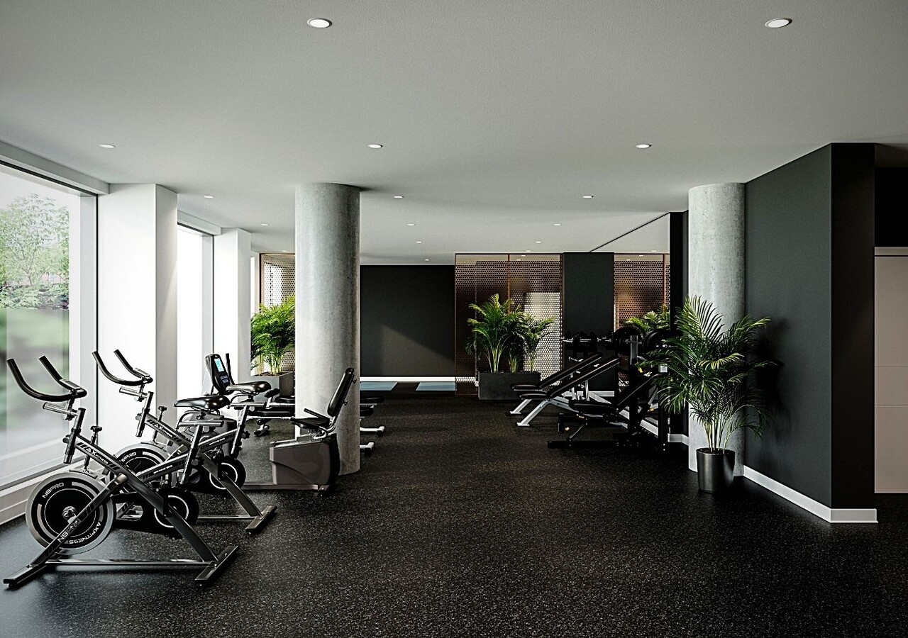 Gym tout équipé
