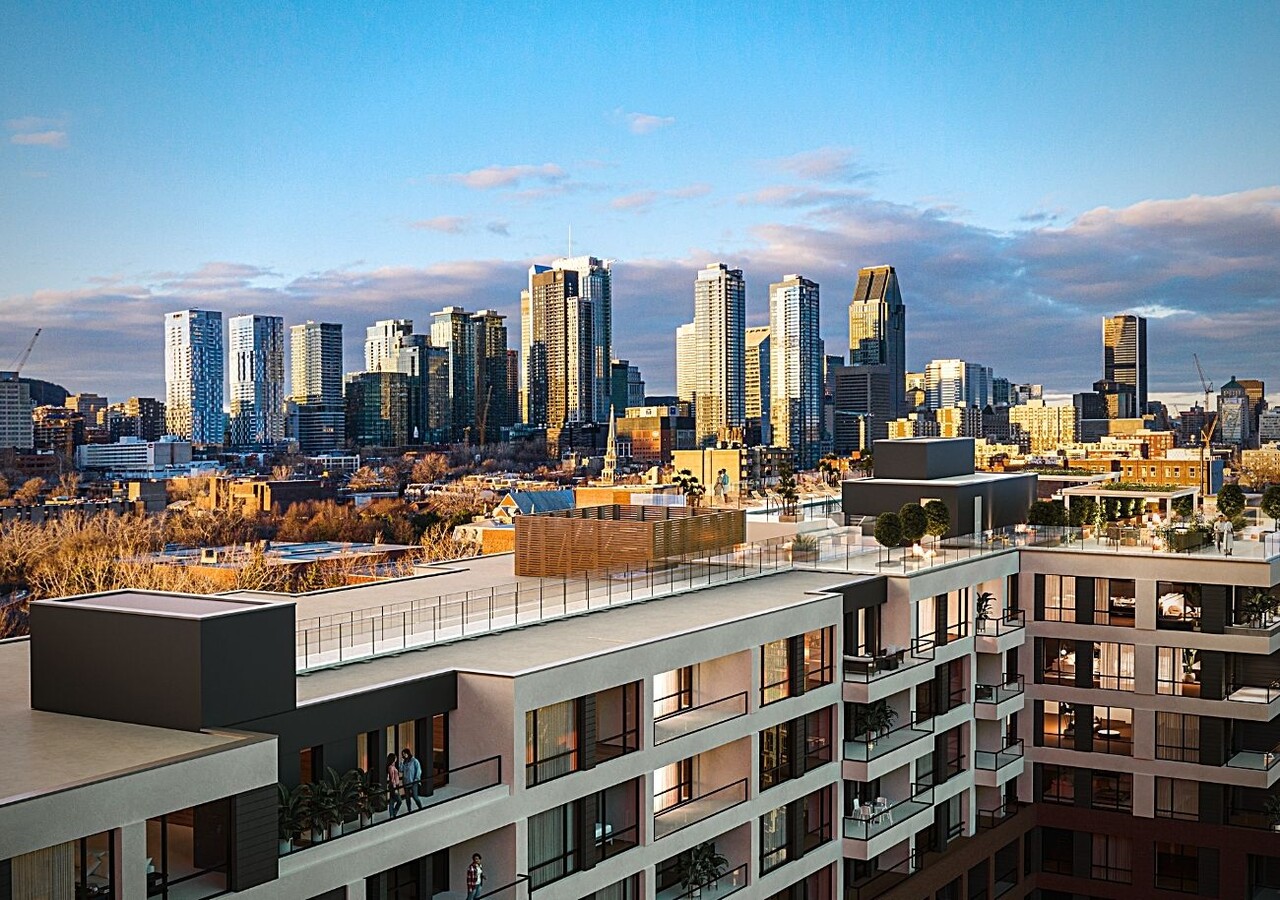 Vue sur Montréal
