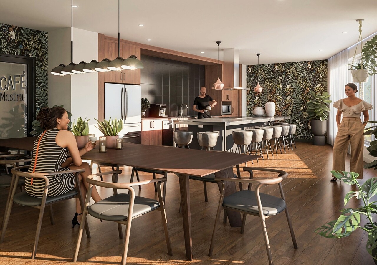 Mostra Saint-Bruno cuisine commune avec café