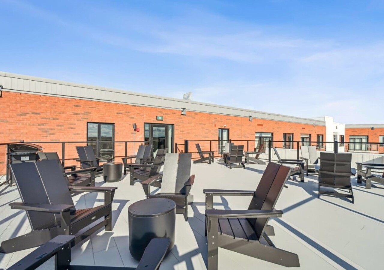 NOVIA de la Gare – Candiac terrasse sur le toit