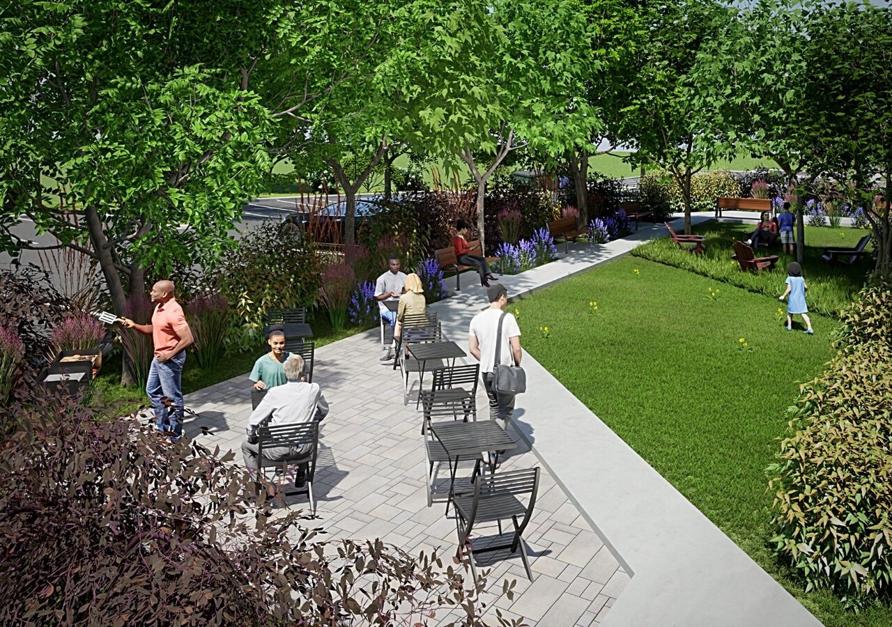 Novium sur le Plateau terrasse extérieure