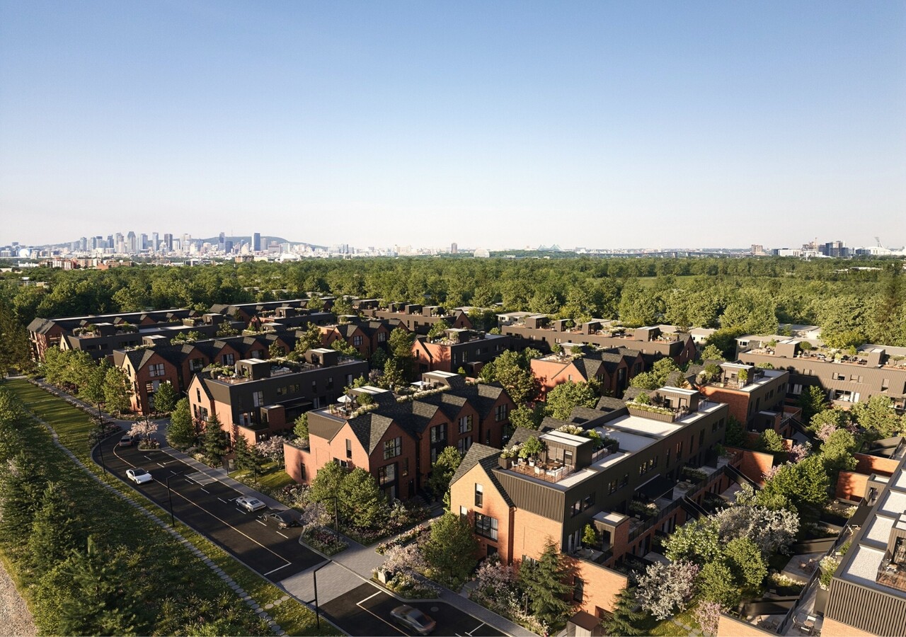 Quartier Oakville Saint-Lambert maisons de ville et duplex