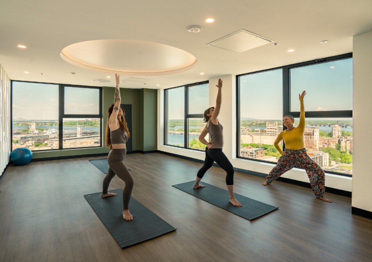 Odea Montréal salle de yoga