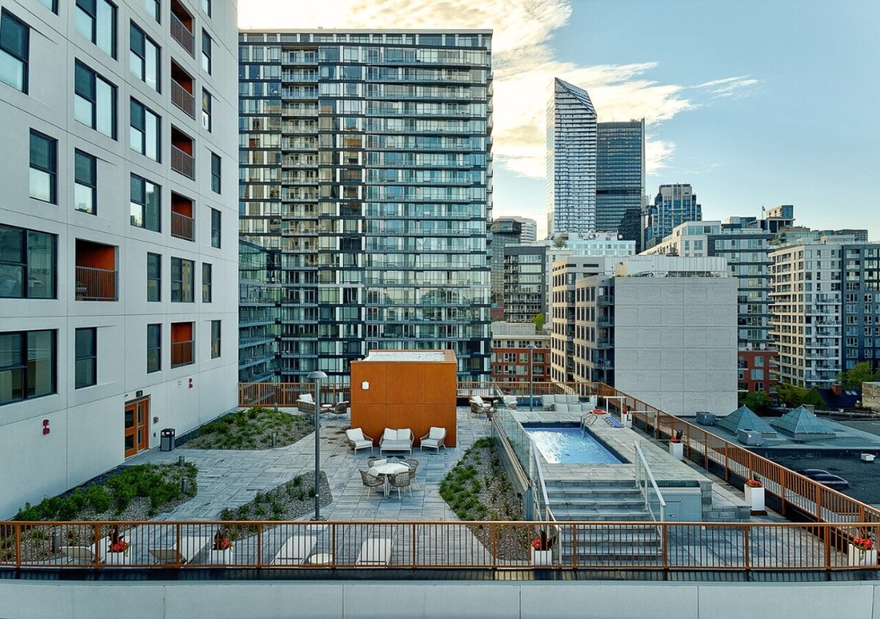 Odea Montréal terrasse avec piscine creusée