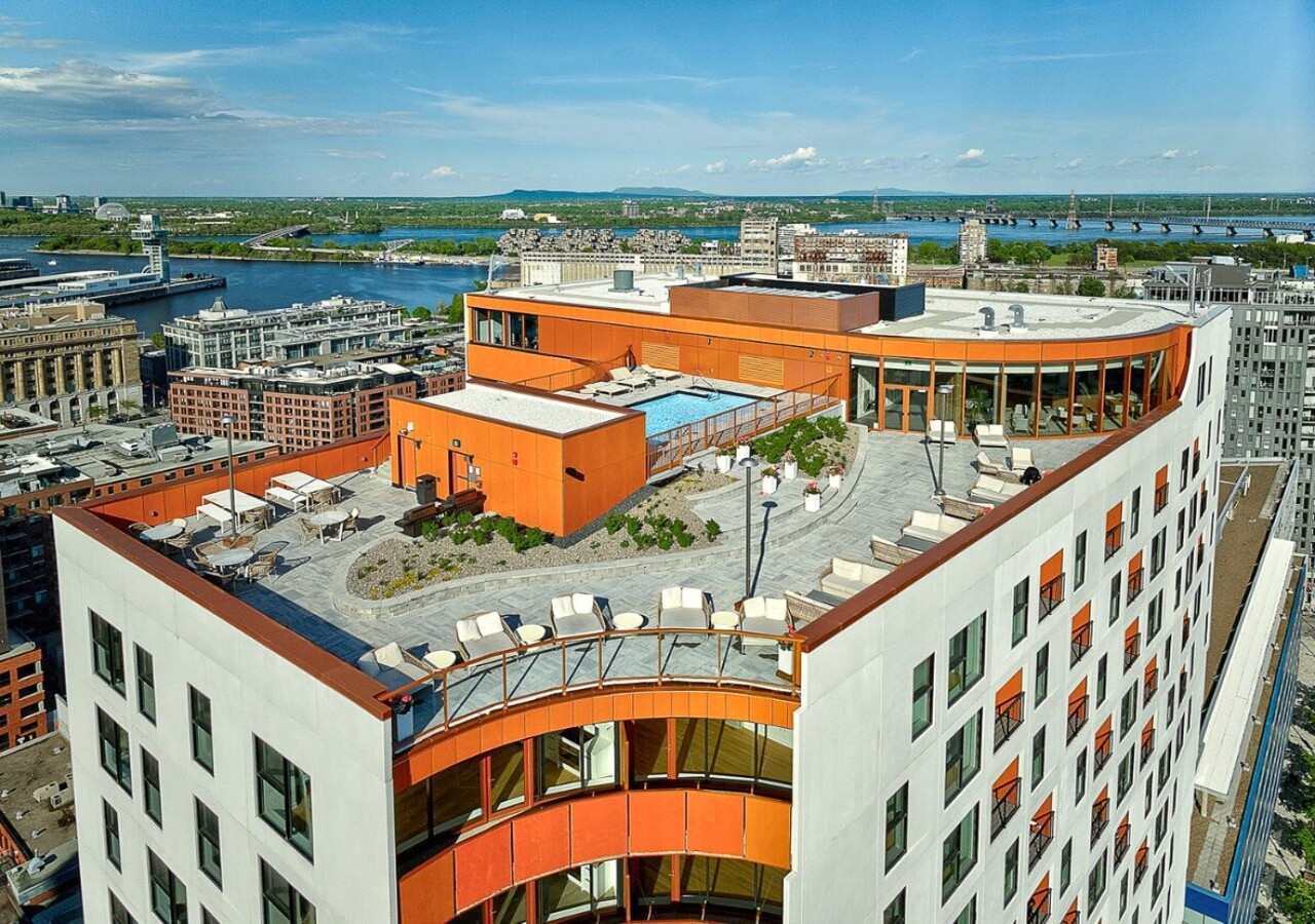 Odea Montréal terrasse sur le toit