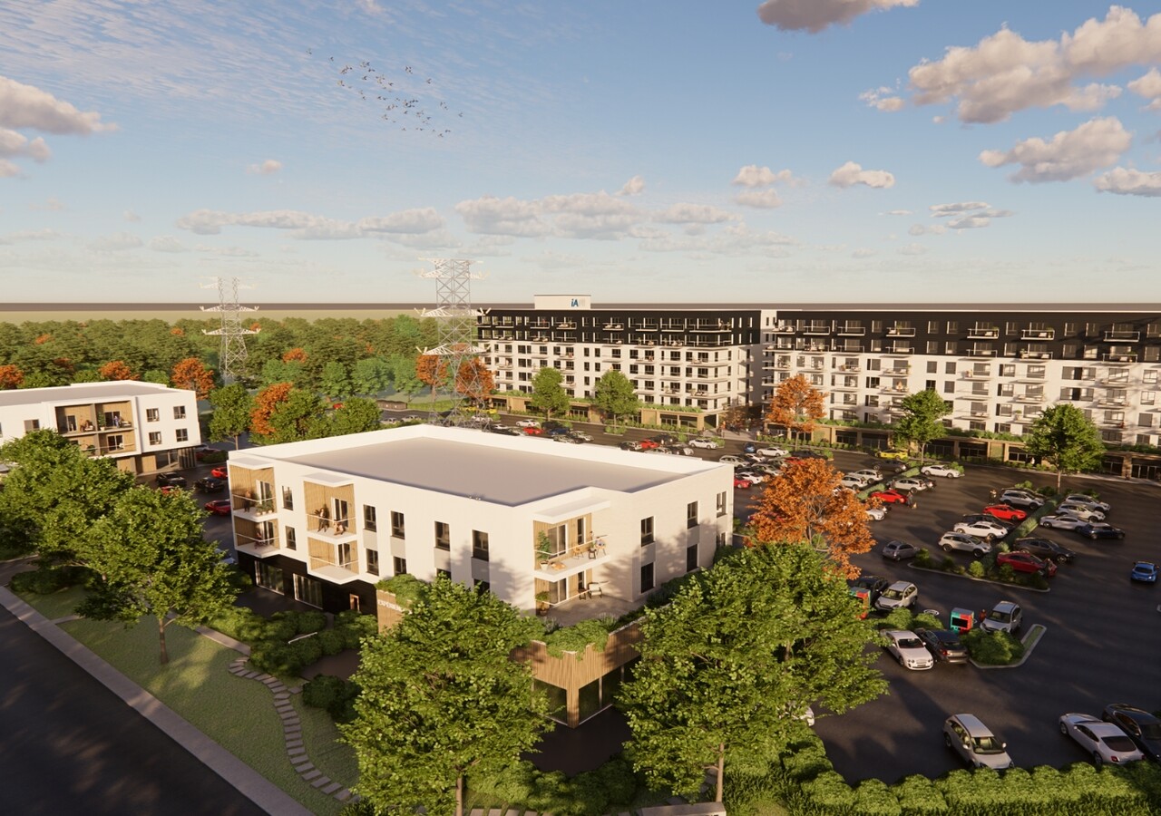 Ottera Drummondville condos locatifs