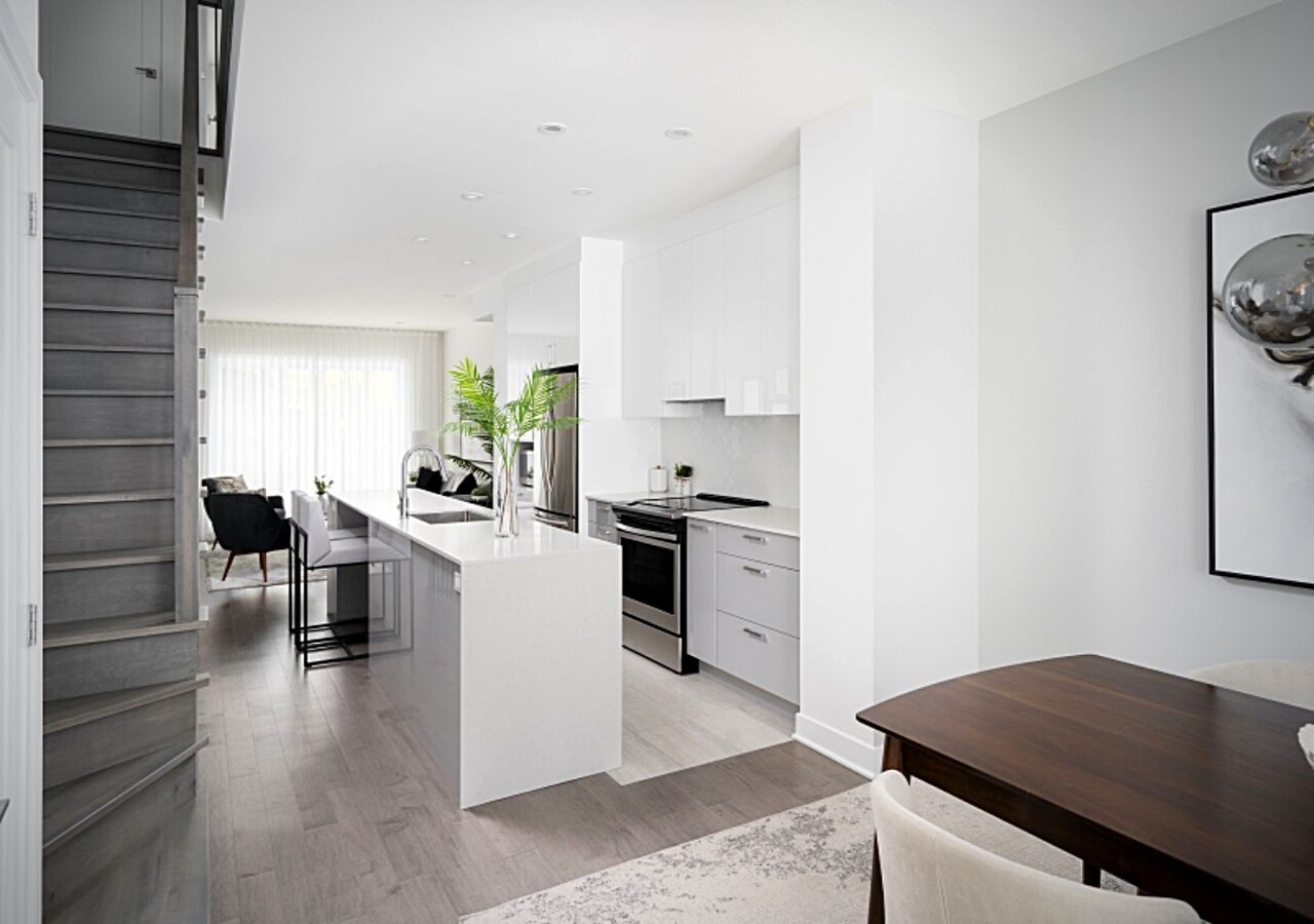 Aire de cuisine et salon