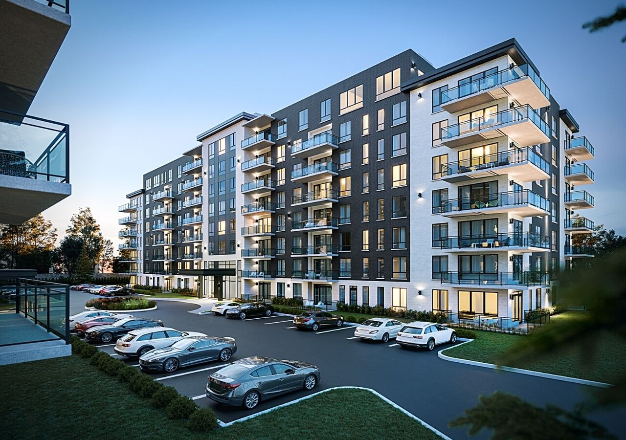 Baldwin Condos & Penthouses stationnements extérieurs