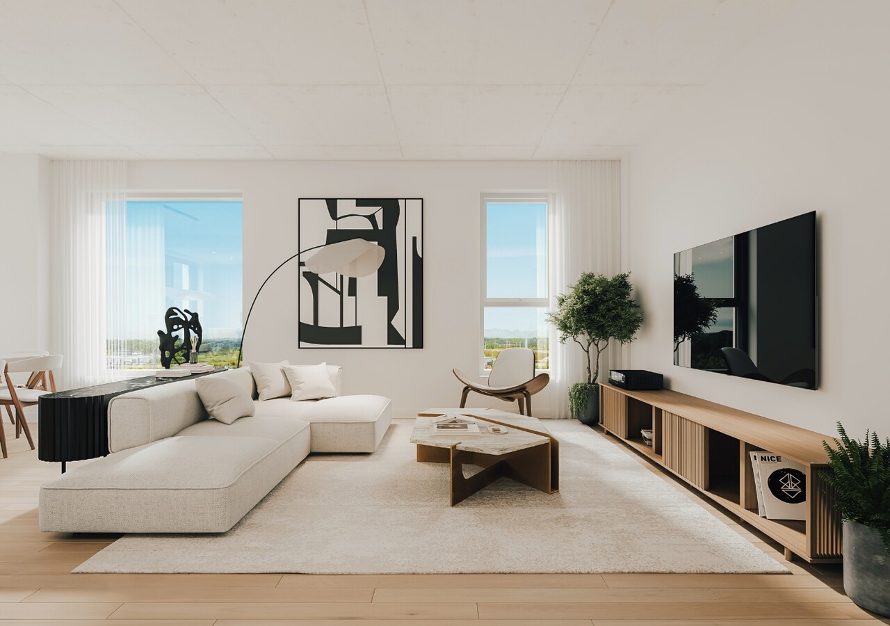 Quartier Louka salon du penthouse