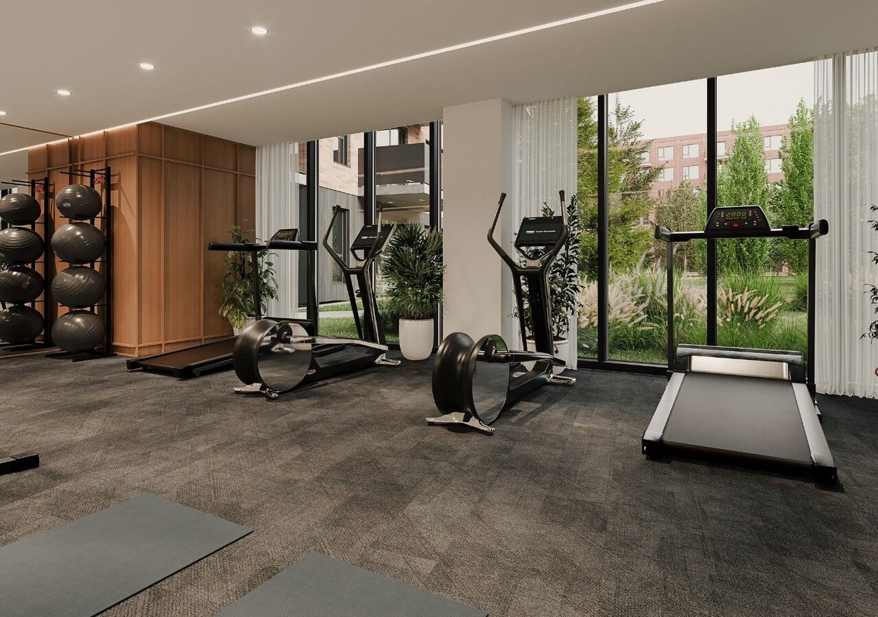 Quartier Louka Granby gym