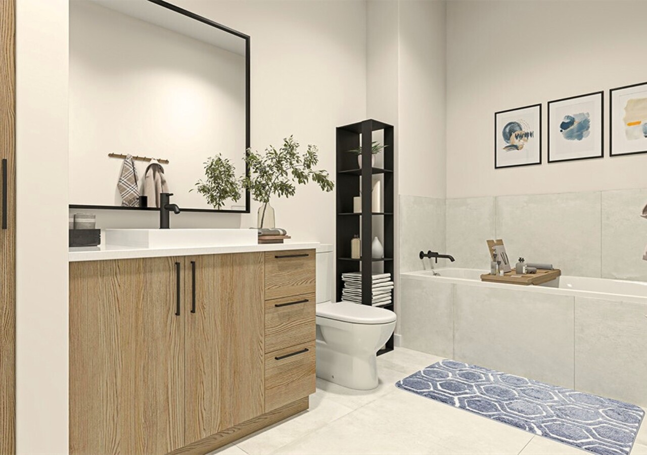 Quiétude condos locatifs salle de bain
