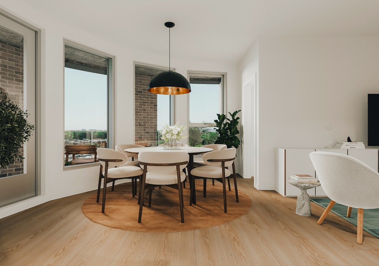 Quartier Unilia salle à manger
