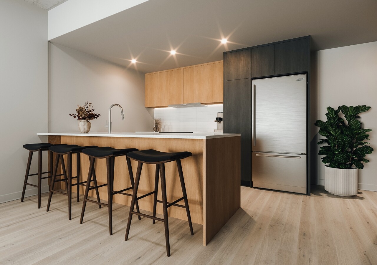Sherwin condos locatifs cuisine moderne