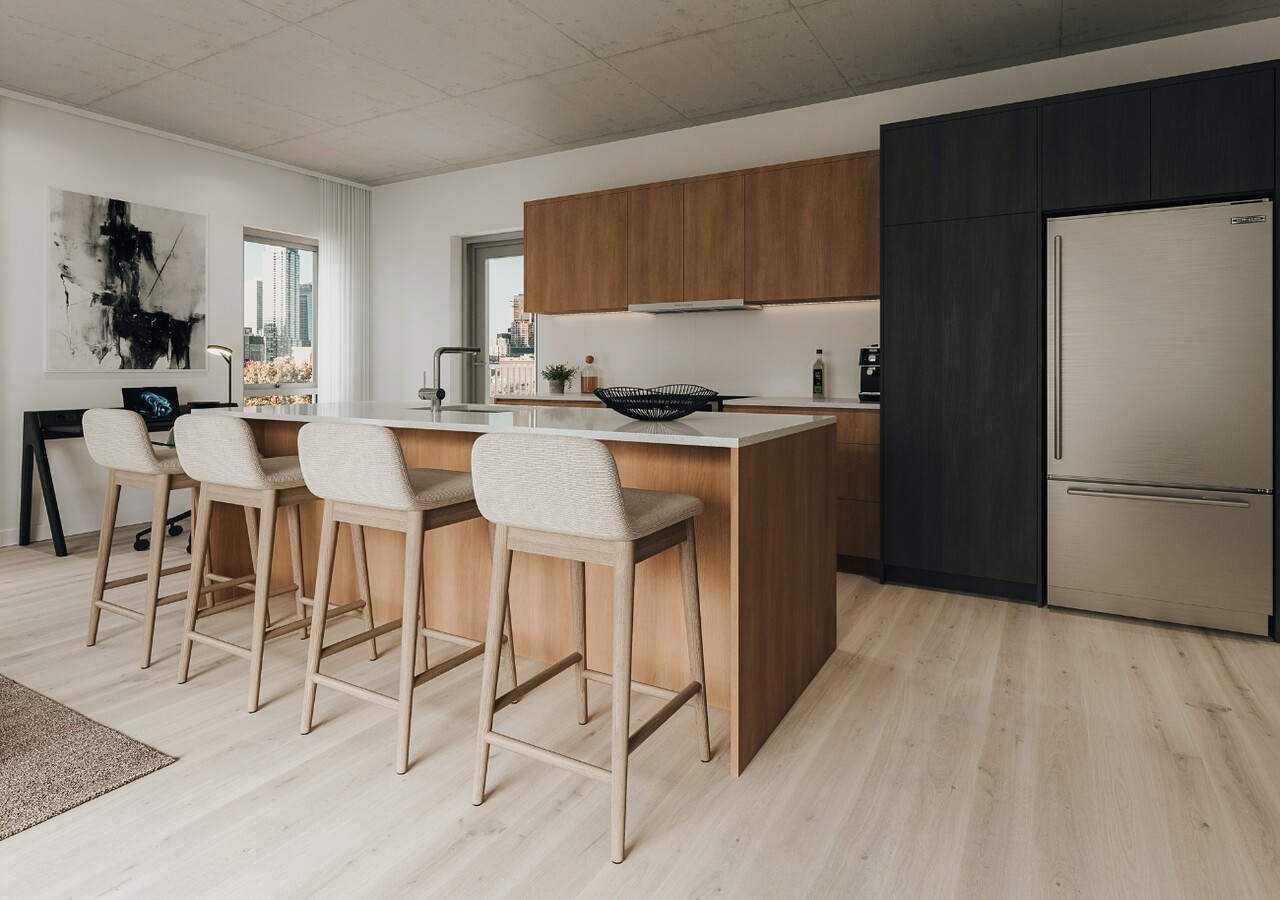 Sherwin condos locatifs comptoir de quartz
