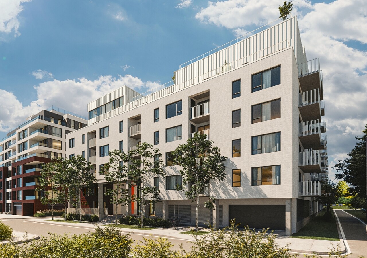 Sherwin condos locatifs façade du bâtiment