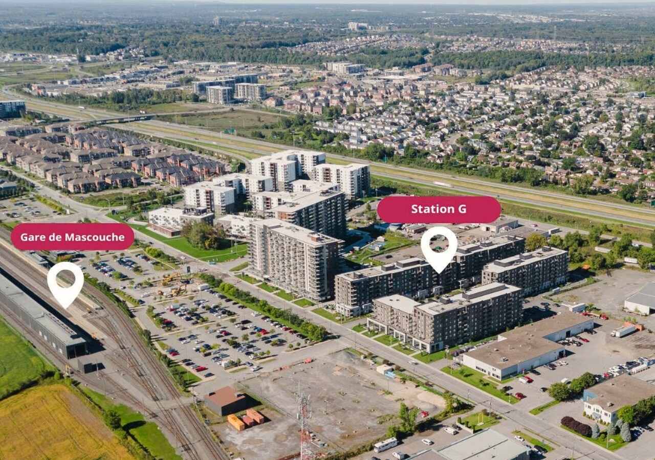 Station G plan aérien