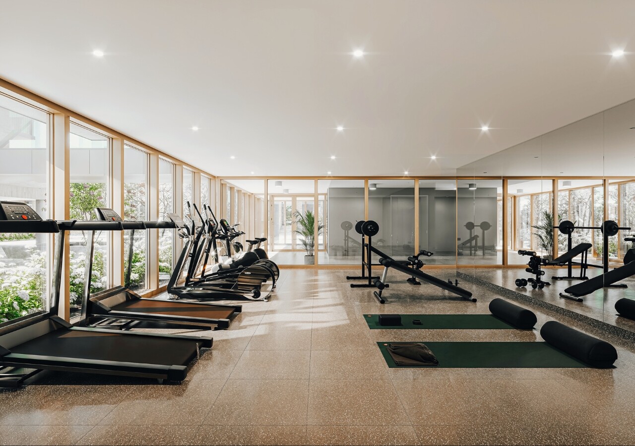 Univert LaSalle condos gym