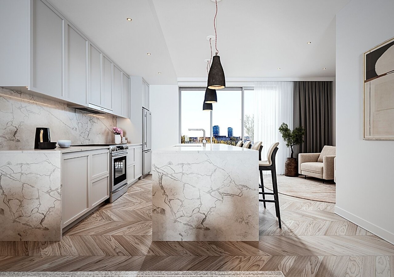 Univert LaSalle comptoir de quartz