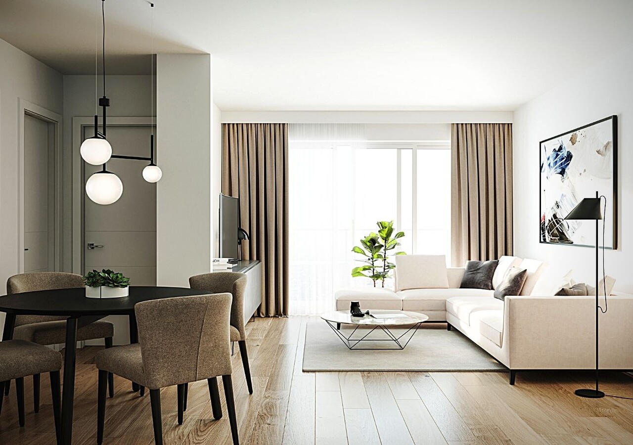 Salon lumineux 