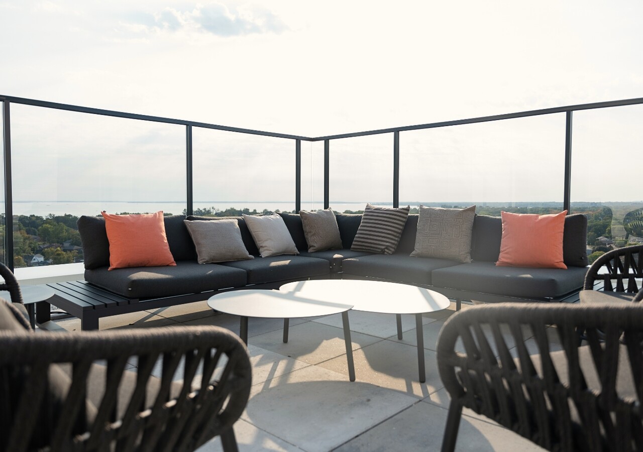 Le Westisle rooftop terrace