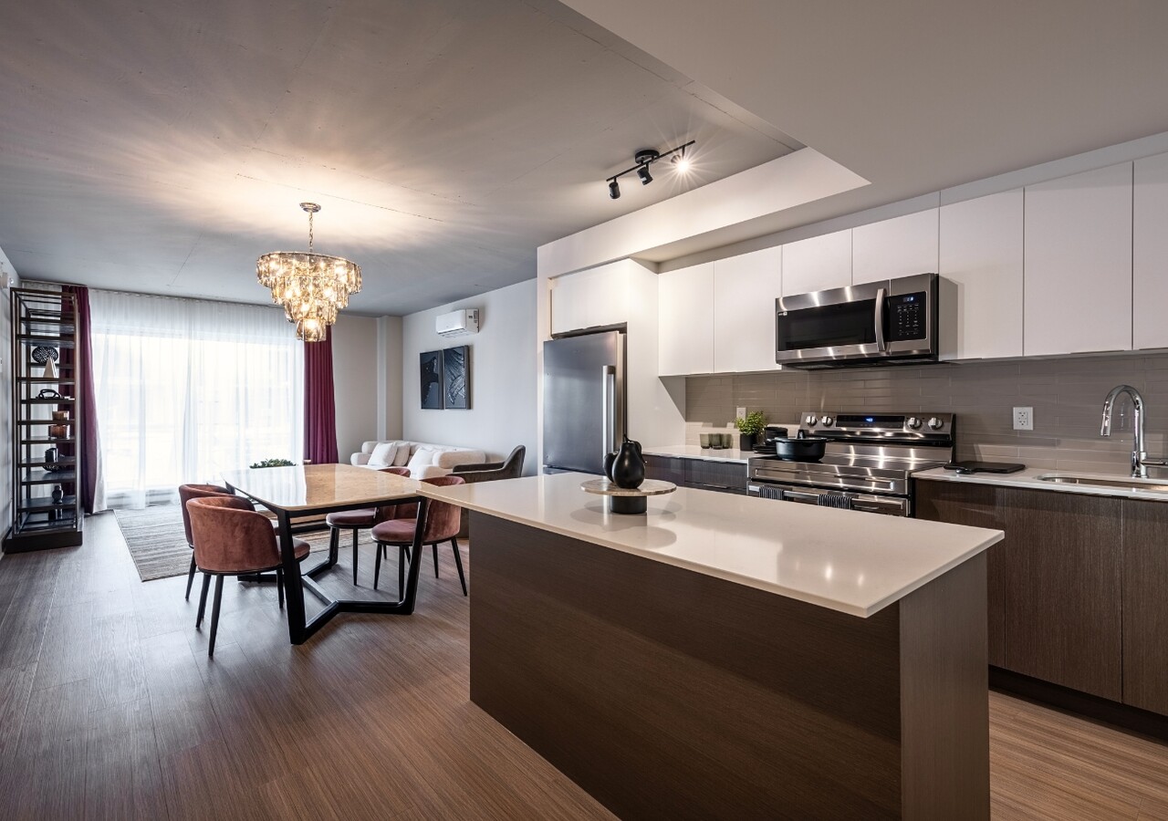 Westpark rental condos kitchen