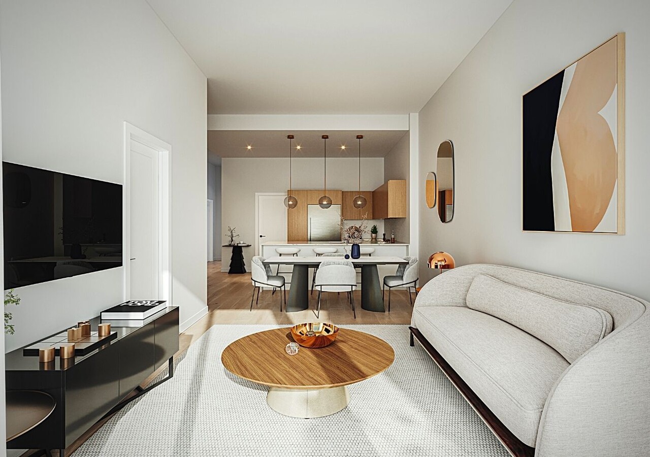 Zenith Condos lumineux salon